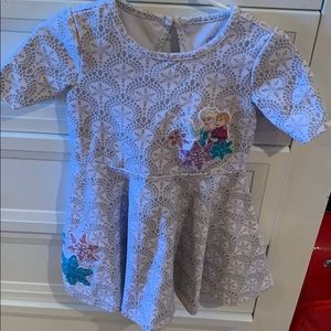 Elsa and Anna Disney dress 4T